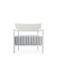 CARA MAT Buitenfauteuil Wit/ Groen