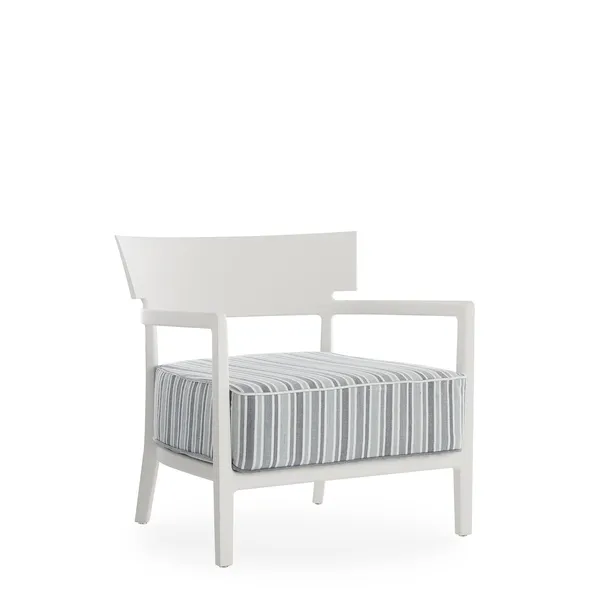 CARA MAT Outdoor Armchair White/ Green