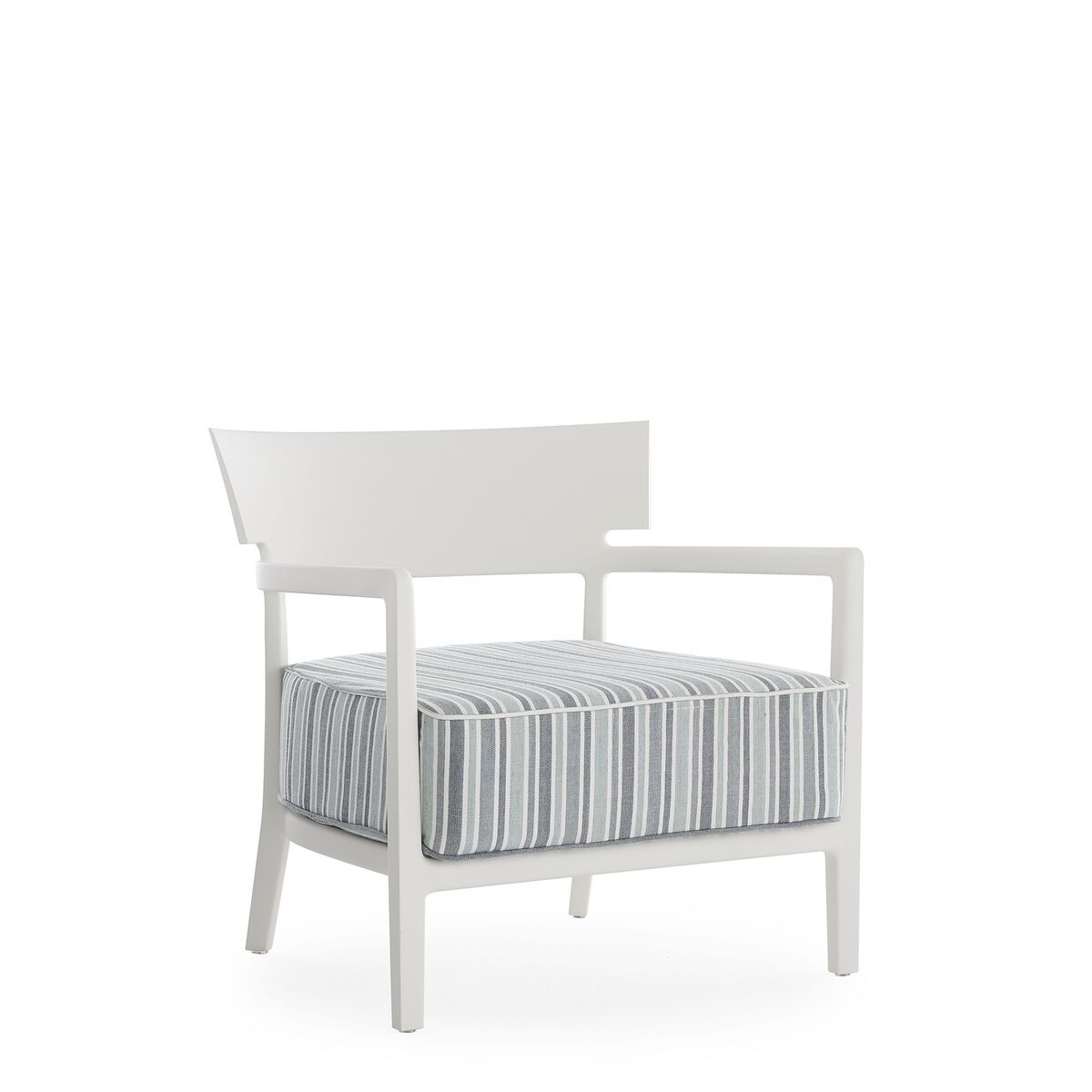 CARA MAT Buitenfauteuil Wit/ Groen
