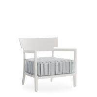 CARA MAT Buitenfauteuil Wit/ Groen