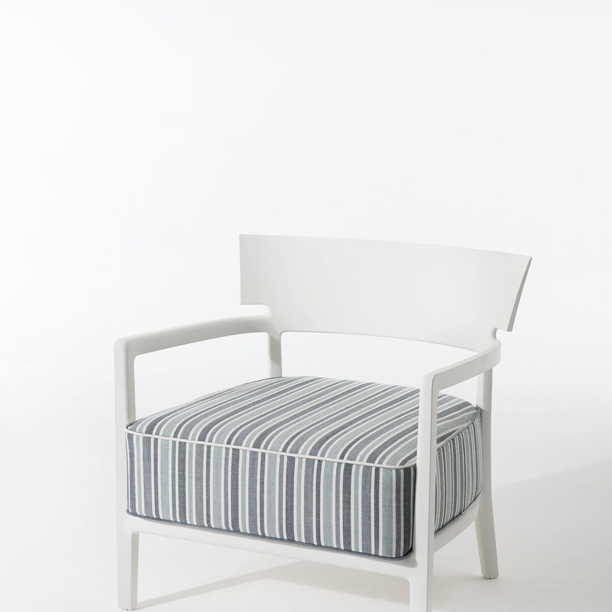 CARA MAT Buitenfauteuil Wit/ Groen