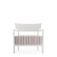 CARA MAT Outdoor Armchair White/Brick