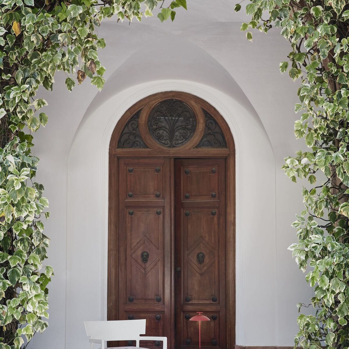 CARA MAT Outdoor Armchair White/Sage