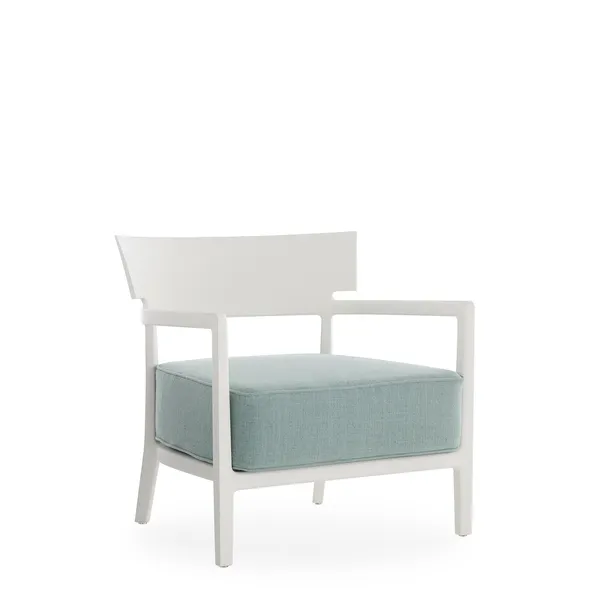 CARA MAT Outdoor Armchair White/Sage