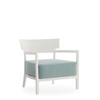 CARA MAT Outdoor Armchair White/Sage