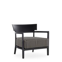 CARA MAT Outdoor Armchair Black/ Dove Grey Black