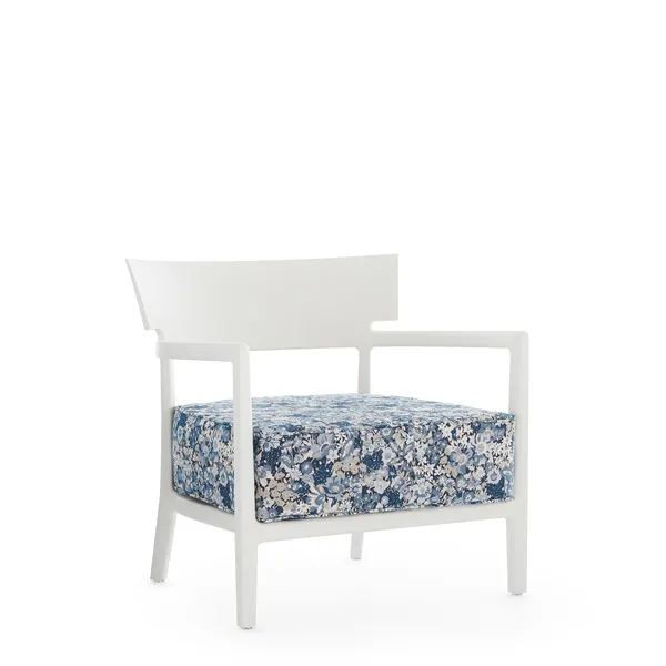 CARA MAT Liberty Artemis Outdoor Armchair White/ Blue