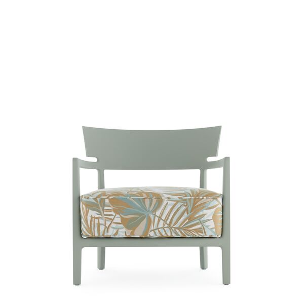 CARA MAT Liberty Obi Check Udendørs Lænestol Grøn/Pewter