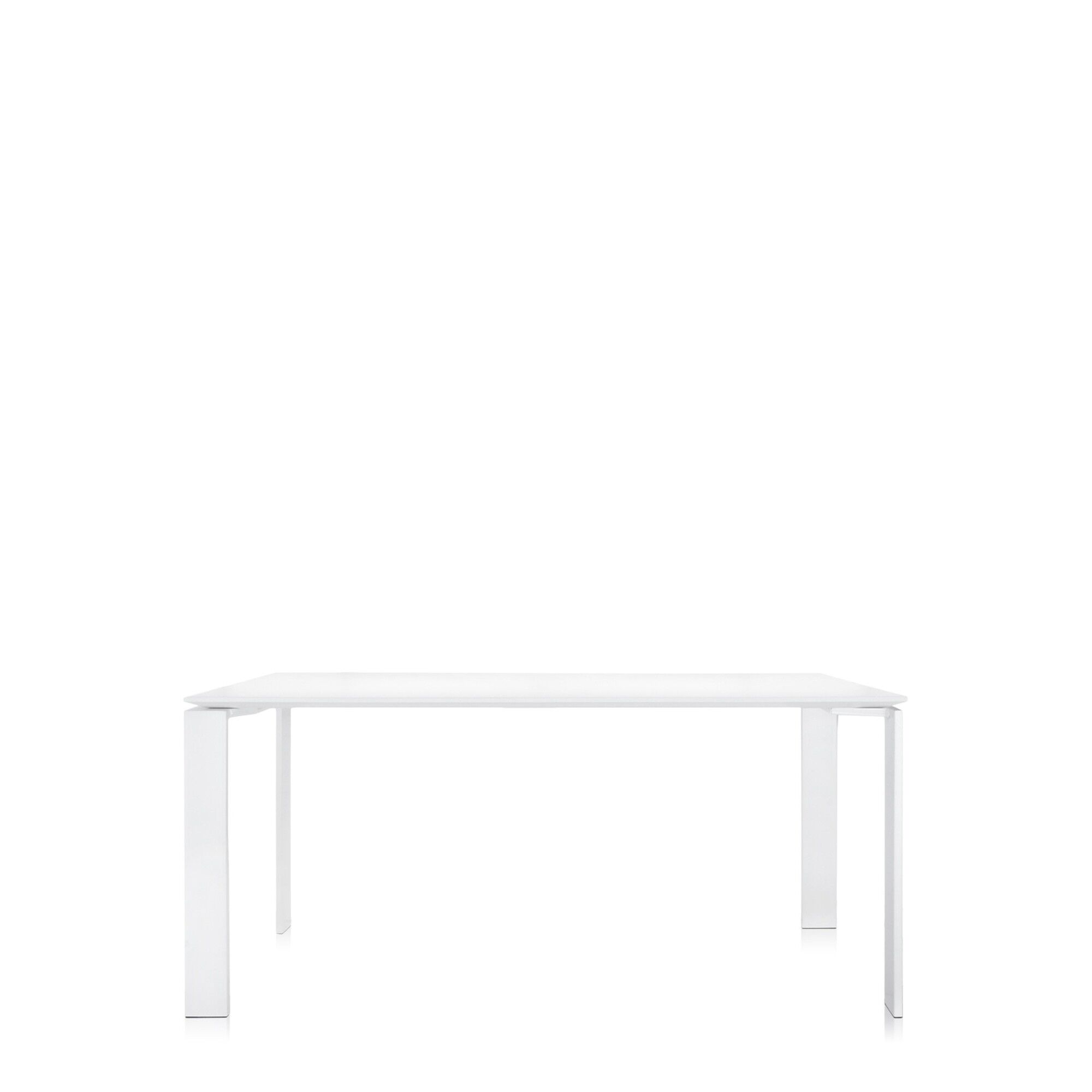 FOUR Soft-Touch Skrivebord 158×79 Hvit