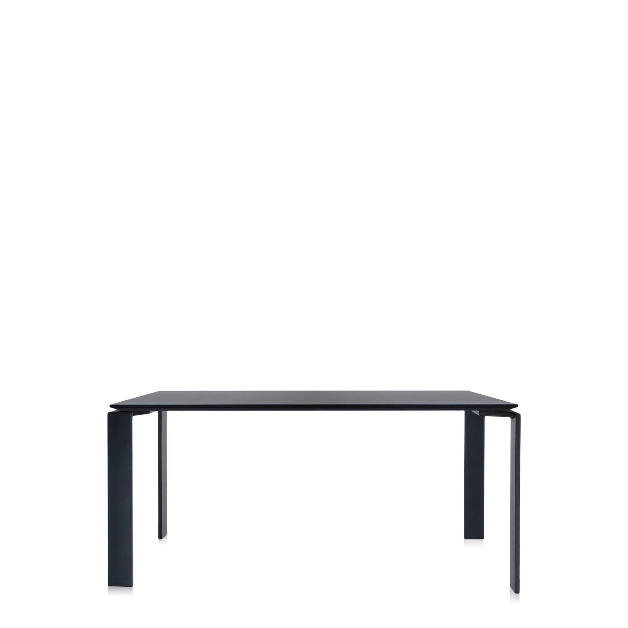 FOUR Soft-Touch Skrivebord 158x79 Sort