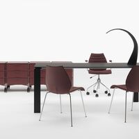 FOUR Soft-Touch Desk 158x79 Black