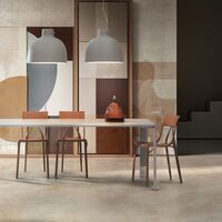 FOUR EXTENDABLE Dining Table White