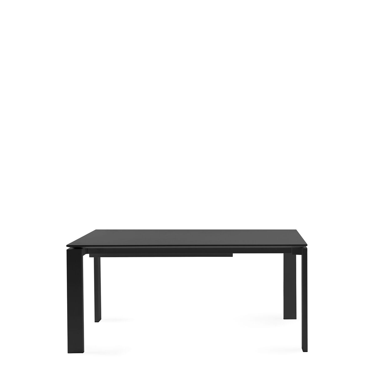 FOUR EXTENDABLE Dining Table Black