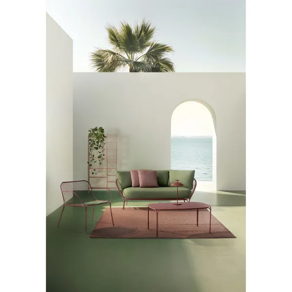 HIRAY Sofa Rust/ Green