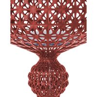 KABUKI Floor Lamp Burgundy