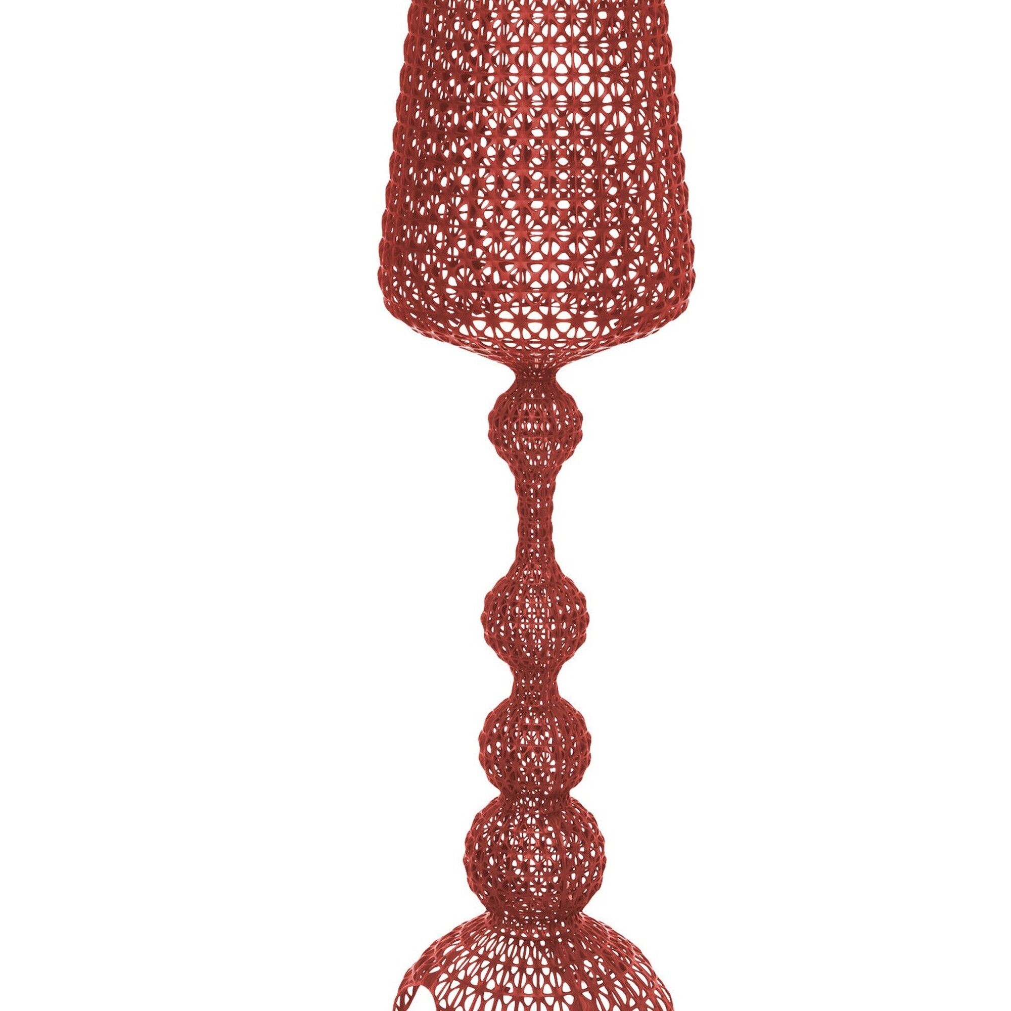 KABUKI Golvlampa Burgundy