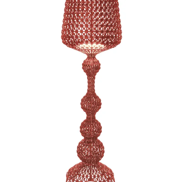 KABUKI Outdoor Floor Lamp Burgundy