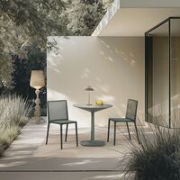 KABUKI Outdoor Floor Lamp Burgundy