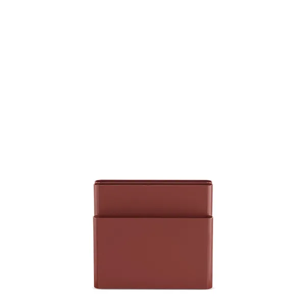 MAGAZINE RACK Magazine Holder Matt Burgundy