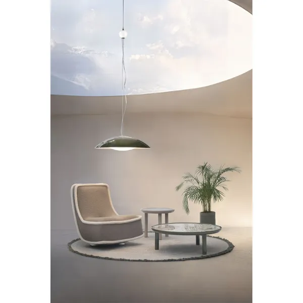 NEUTRA Pendant Burgundy/ White