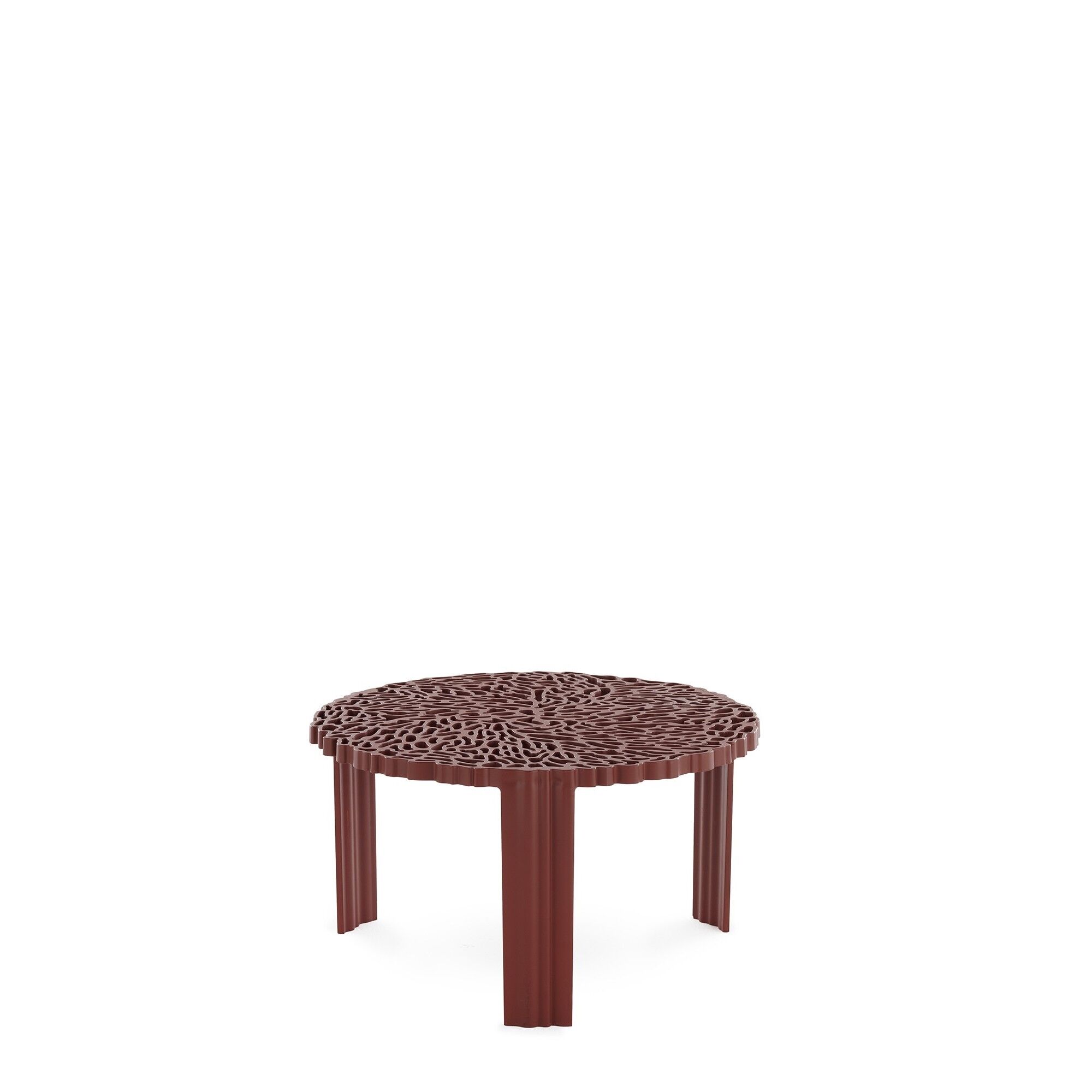 T-TABLE Sidebord Liten Burgunder