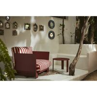 T-TABLE Side Table Small Burgundy