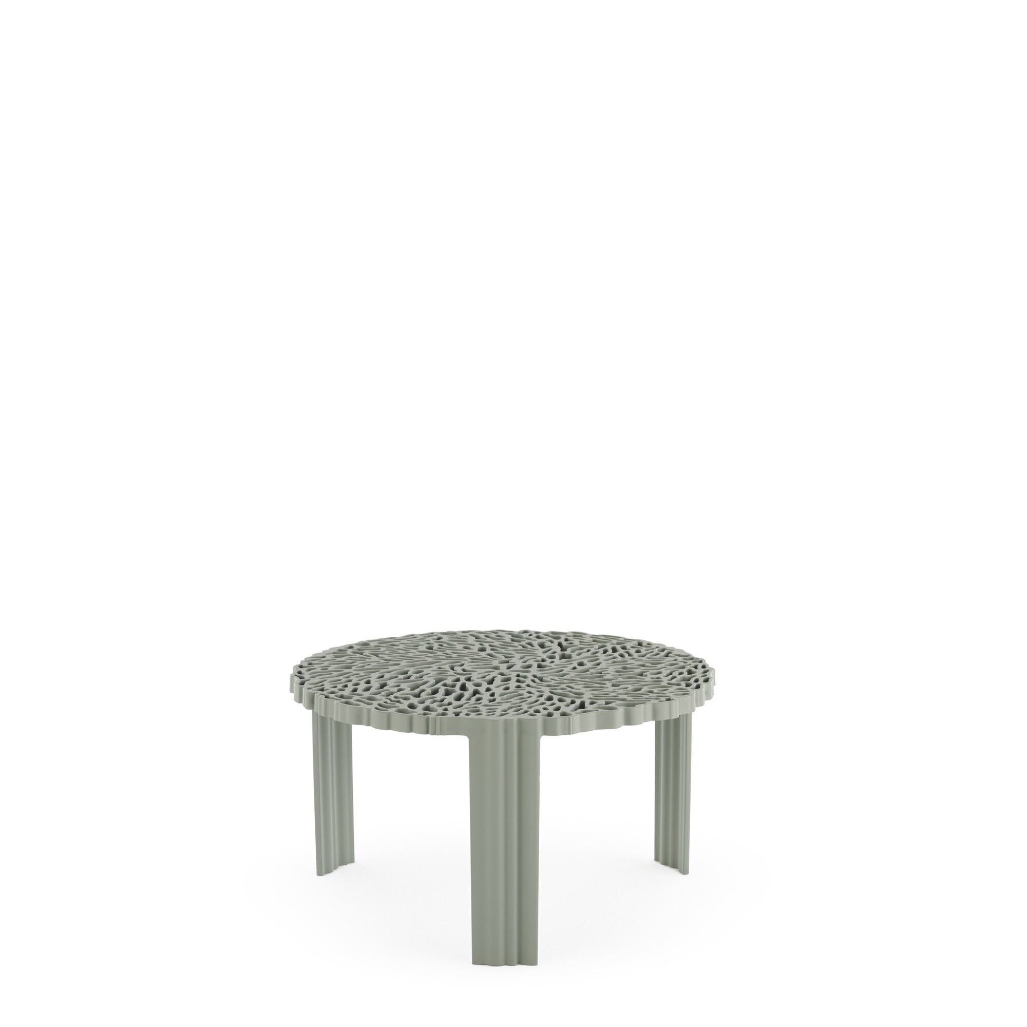 T-TABLE Sidebord Liten Grønn/tinn