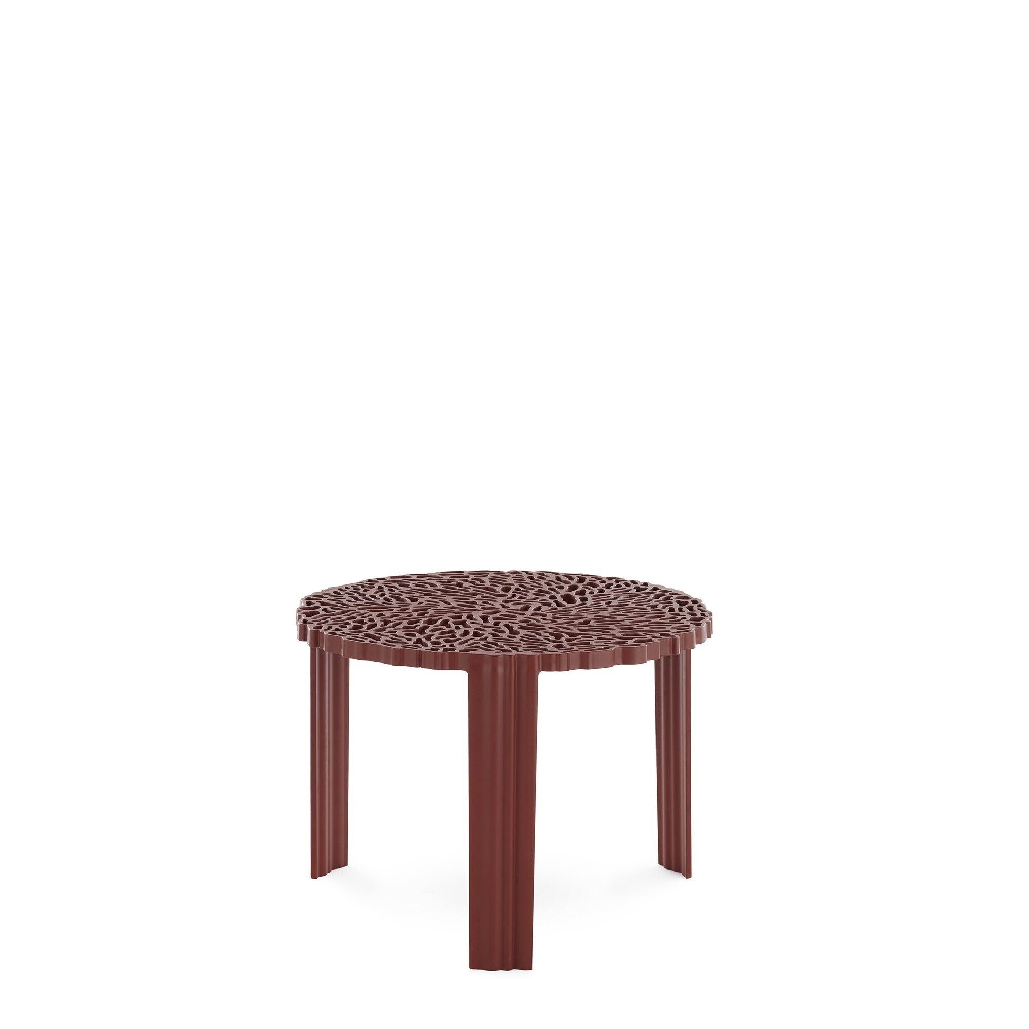 T-TABLE Sidebord Medium Burgunder