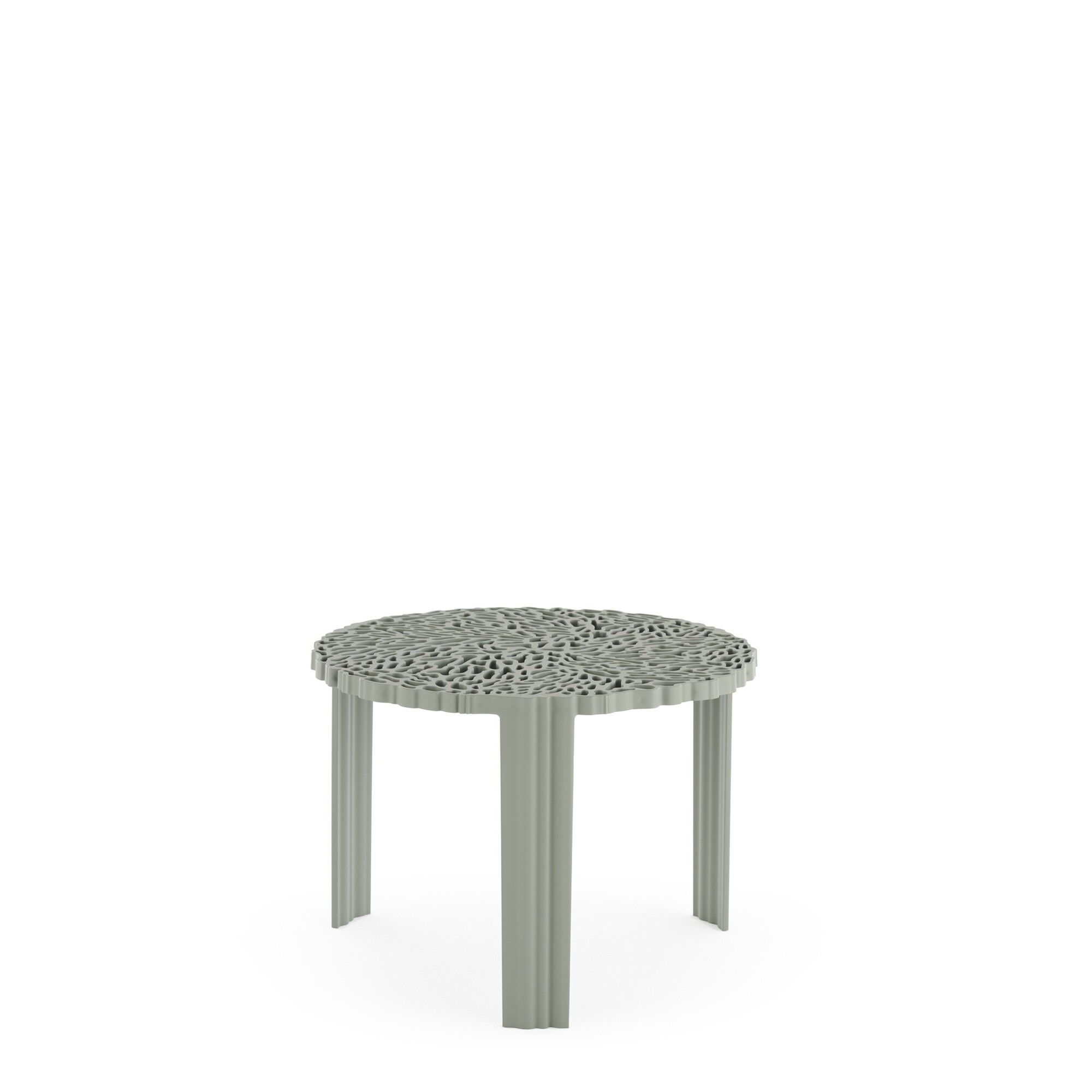 T-TABLE Sidebord Medium Grønn/tinn