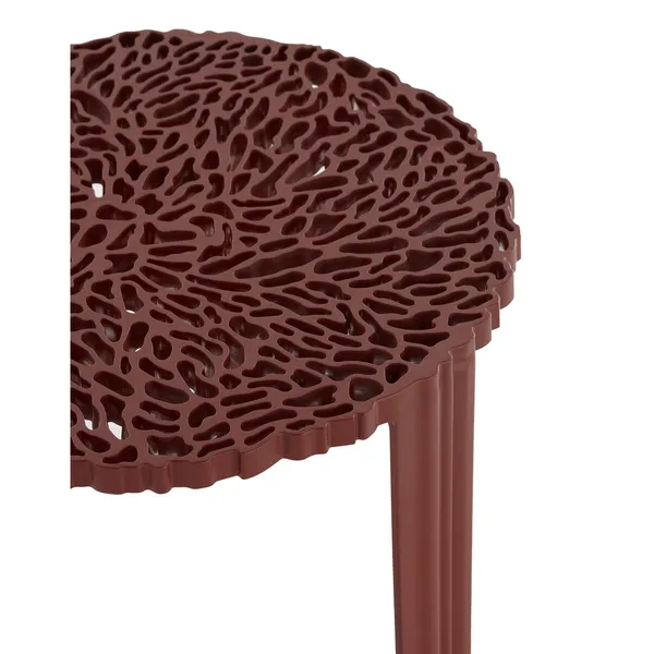 T-TABLE Side Table Large Burgundy