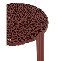 T-TABLE Side Table Large Burgundy