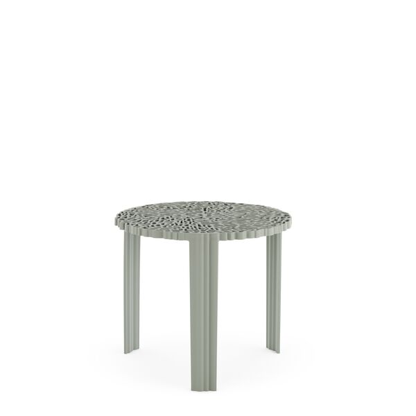 T-TABLE Bijzettafel Groot Groen/tin