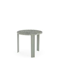 T-TABLE Side Table Large Green/Pewter
