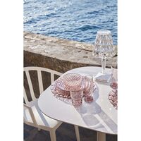VENICE MAT Dining Chair White