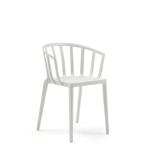 VENICE MAT Dining Chair White