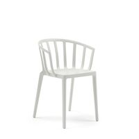 VENICE MAT Dining Chair White