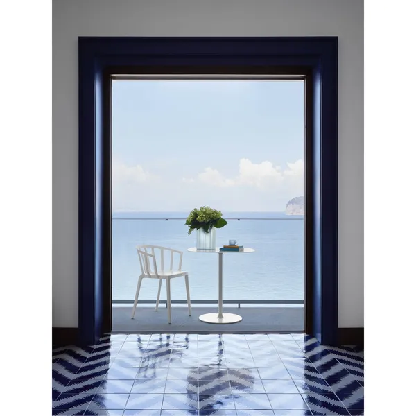 VENICE MAT Dining Chair White