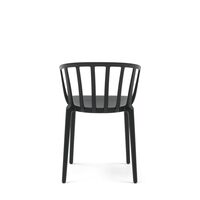 VENICE MAT Dining Chair Black