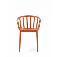 VENICE MAT Dining Chair Rusty Orange