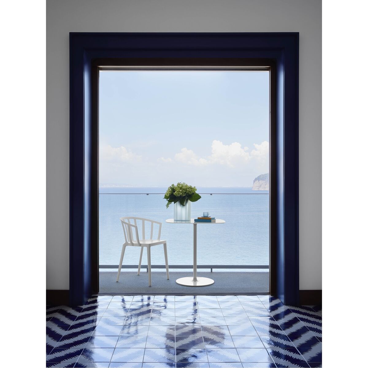 VENICE MAT Dining Chair Blue