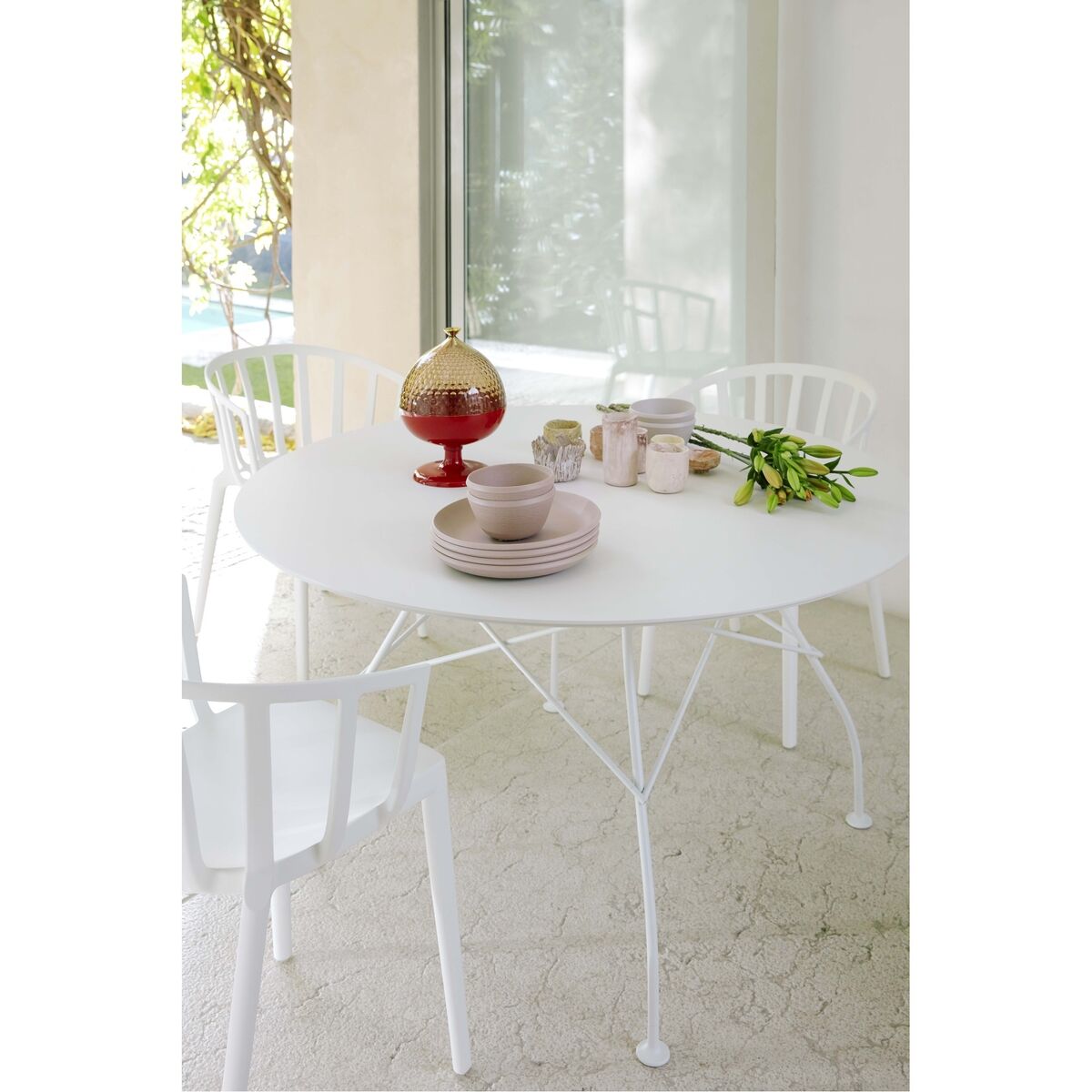 VENICE MAT Dining Chair Blue
