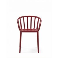 VENICE MAT Dining Chair Burgundy