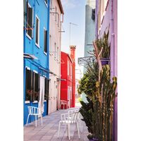 VENICE MAT Dining Chair Burgundy