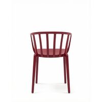 VENICE MAT Dining Chair Burgundy
