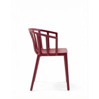 VENICE MAT Dining Chair Burgundy