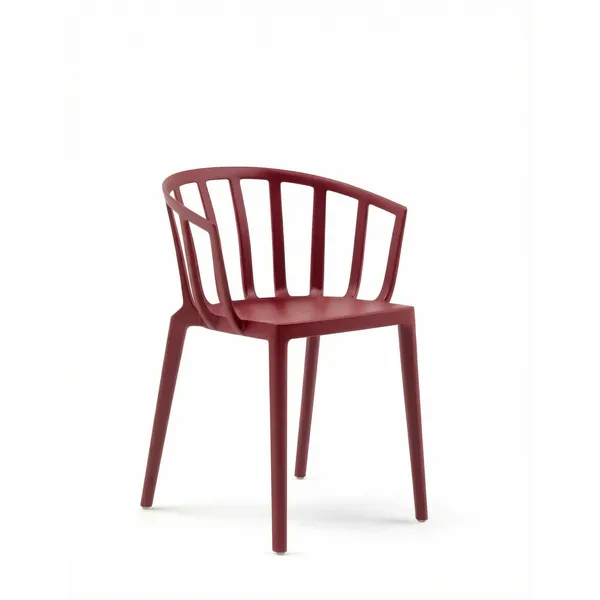 VENICE MAT Dining Chair Burgundy