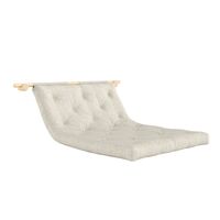 Hooked Mattress With Brackets 135x200 Raw/640 Soft Chalk
