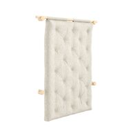 Hooked Mattress With Brackets 135x200 Raw/640 Soft Chalk