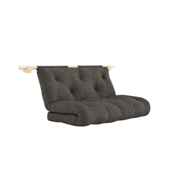 Matelas à Crochets avec Supports 135x200 Brut/642 Brun Doux