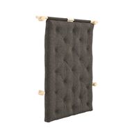 Hooked Mattress With Brackets 135x200 Raw/642 Mellow Brown
